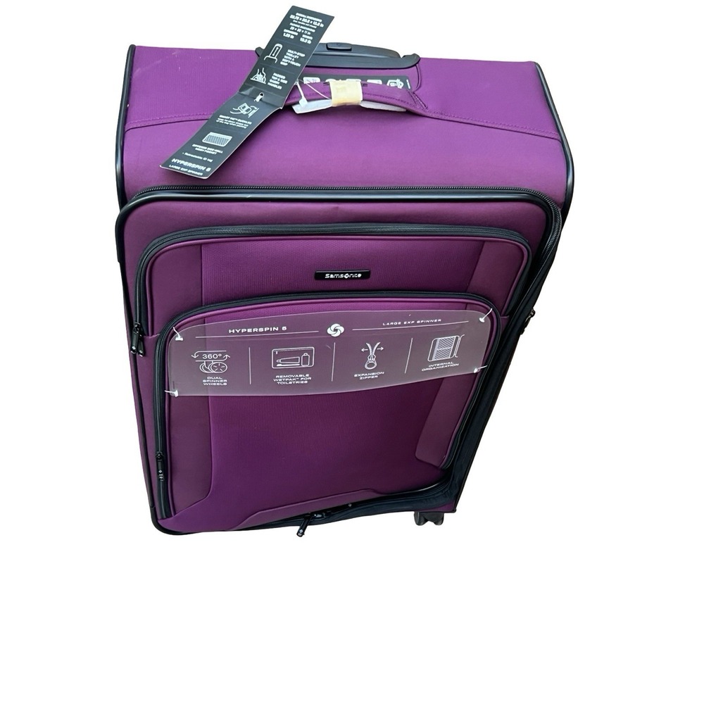 Samsonite Controll 4.0 Wheeled 29" Spinner Luggage Purple Suitcase